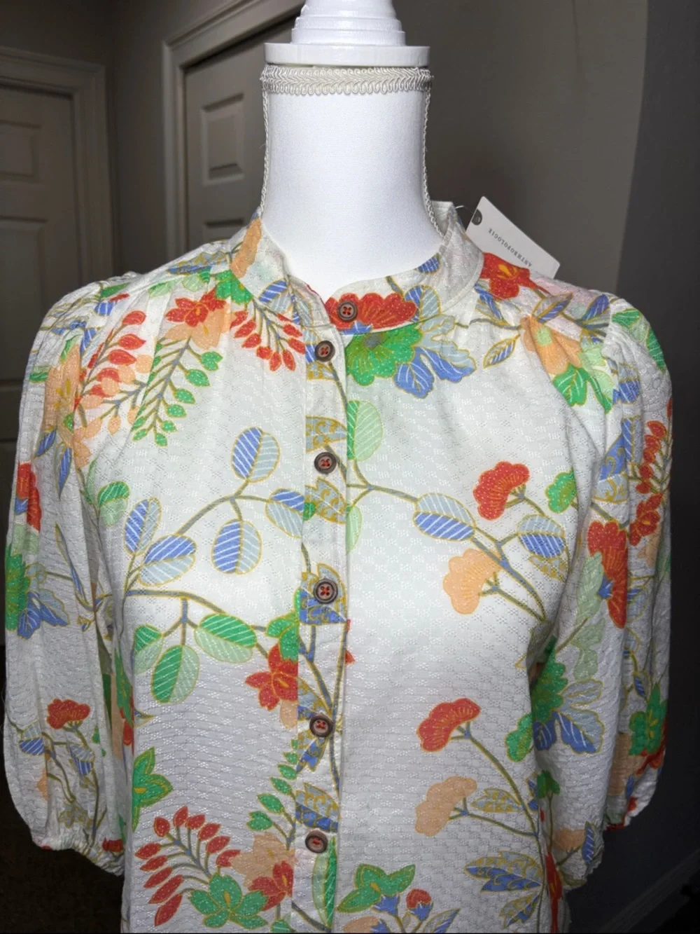 Maeve by Anthropologie Kalapana Floral Blouse NWT Size 2
